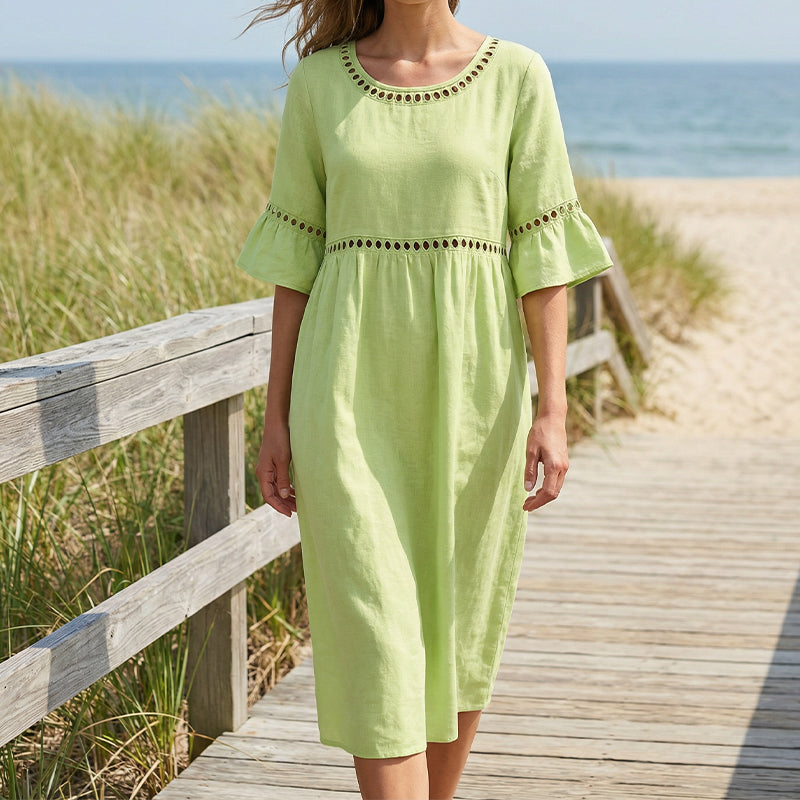 Amara - Flowing Midi Dress