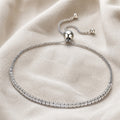 Sterling Moissanite Tennis Bracelet