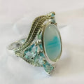 Vintage Turquoise Opal Ring