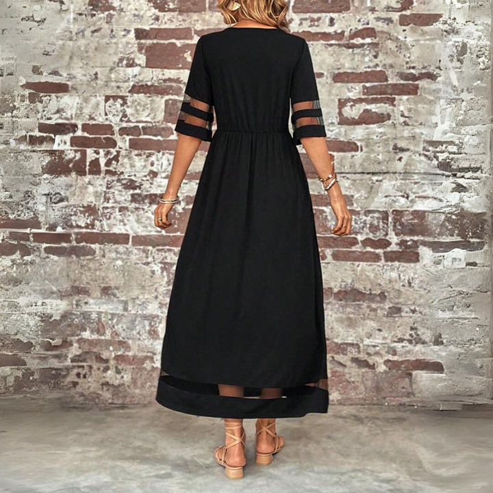 Aubrey - Empire Waist Midi Dress