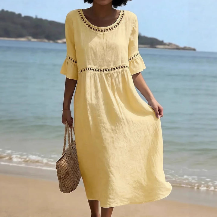 Amara - Flowing Midi Dress