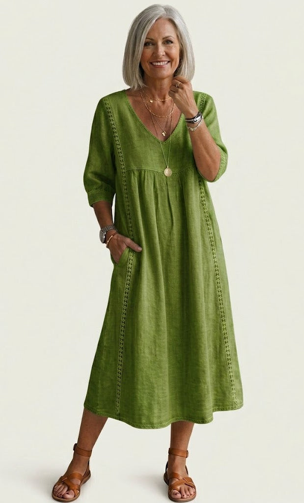 Juliette - Elegance A Line Maxi Dress