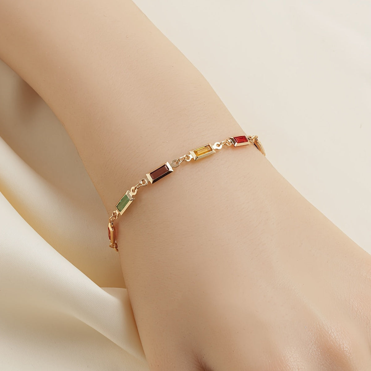Bohemian Vintage Stone Bracelet