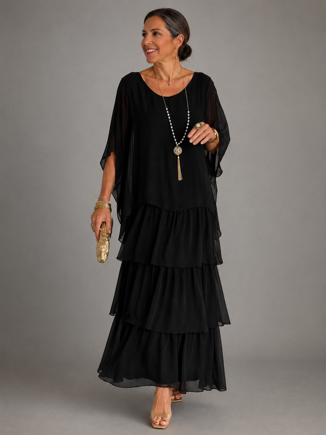 Chloe - Elegant Flowing Maxi Dress