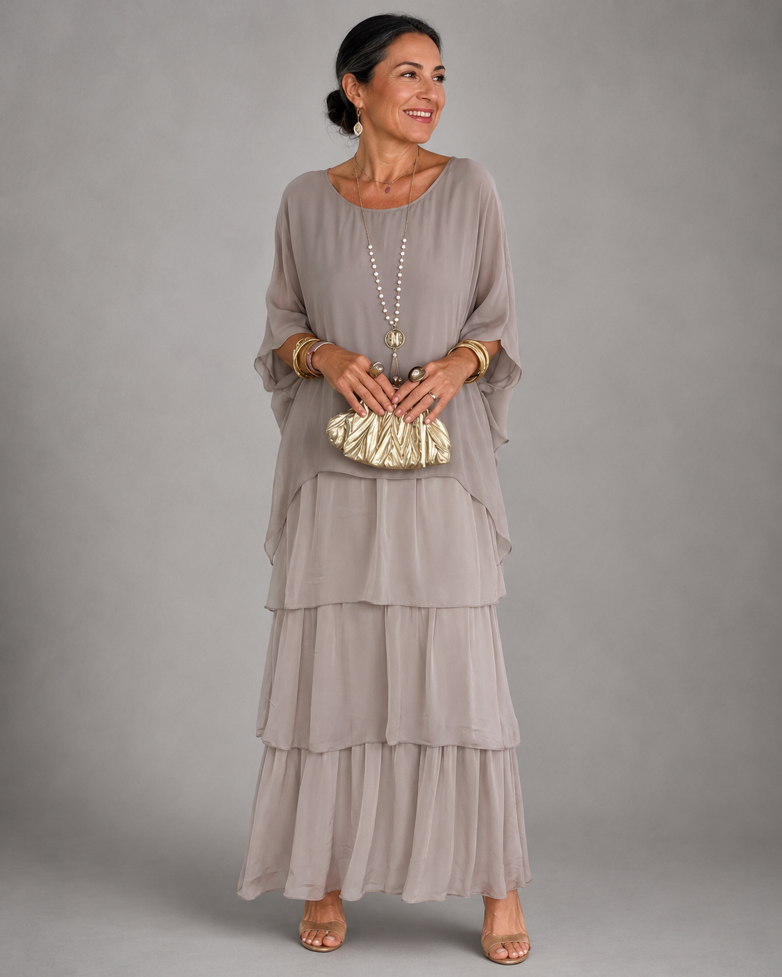 Chloe - Elegant Flowing Maxi Dress