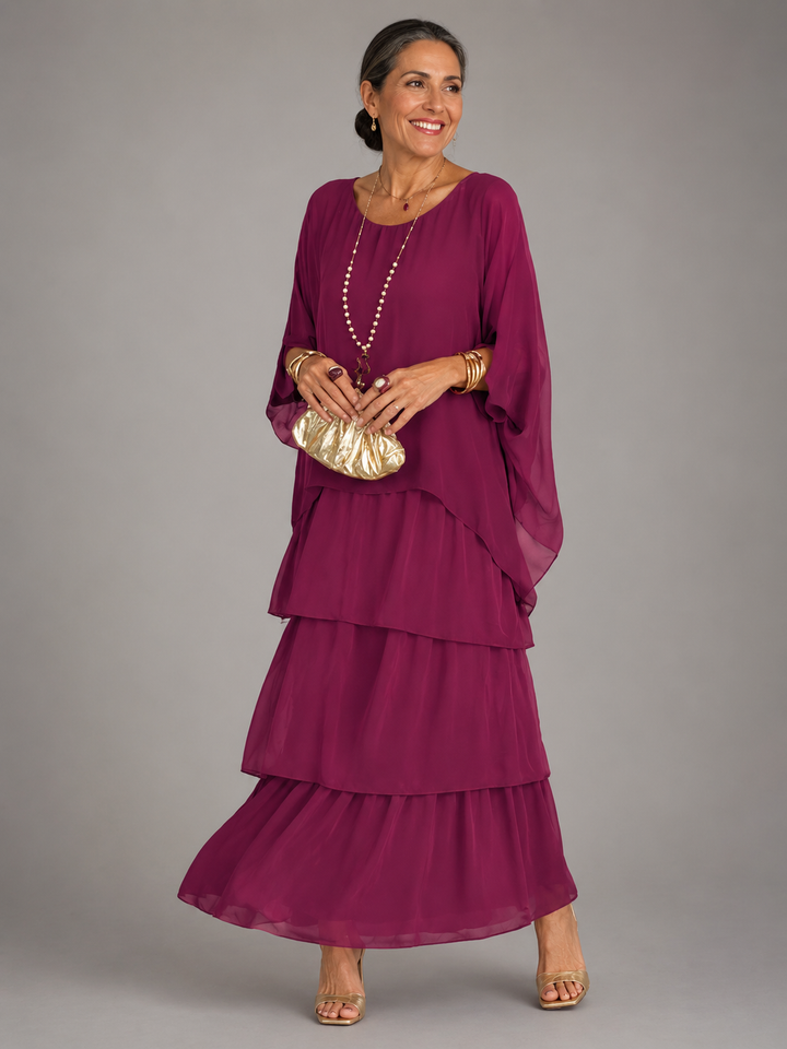 Chloe - Elegant Flowing Maxi Dress