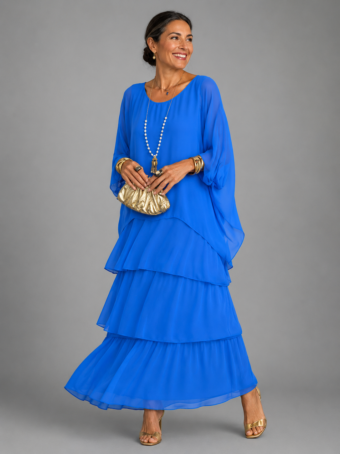 Chloe - Elegant Flowing Maxi Dress
