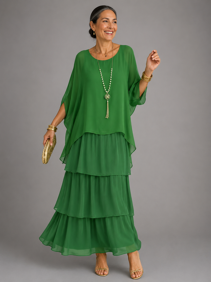 Chloe - Elegant Flowing Maxi Dress