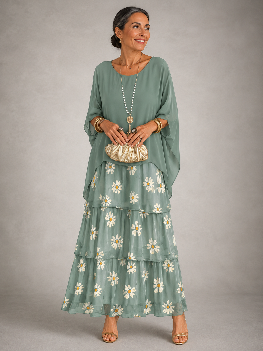Chloe - Elegant Flowing Maxi Dress