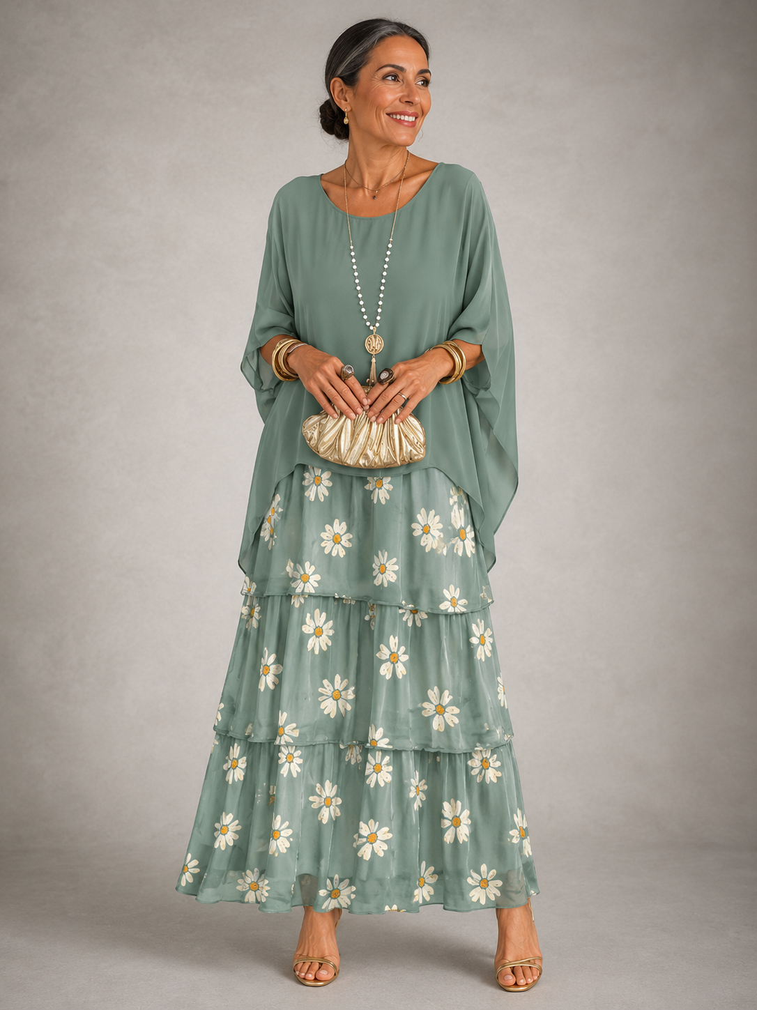 Chloe - Elegant Flowing Maxi Dress