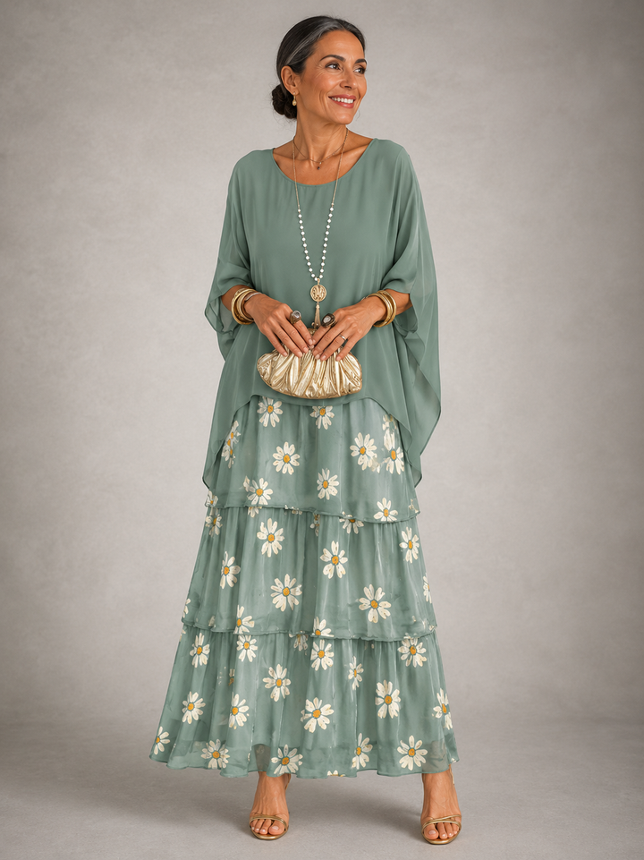 Chloe - Elegant Flowing Maxi Dress