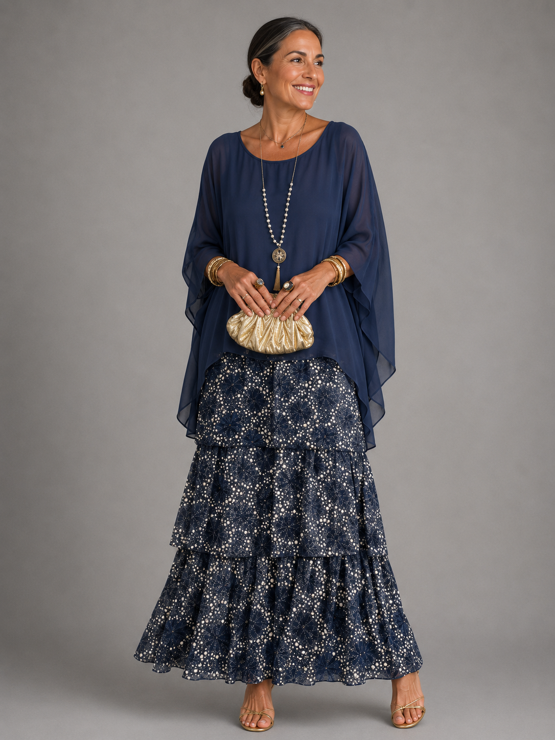Chloe - Elegant Flowing Maxi Dress