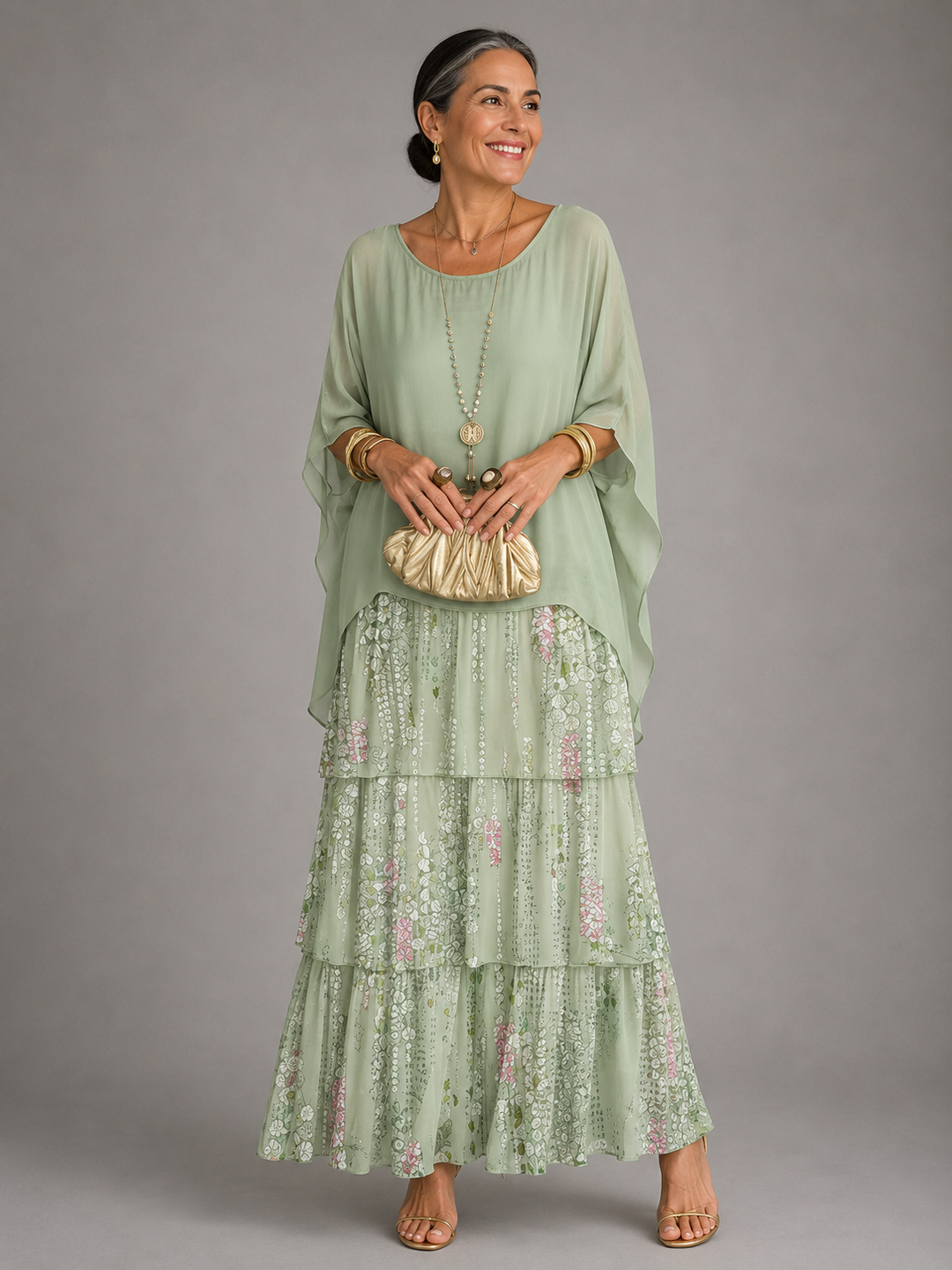 Chloe - Elegant Flowing Maxi Dress