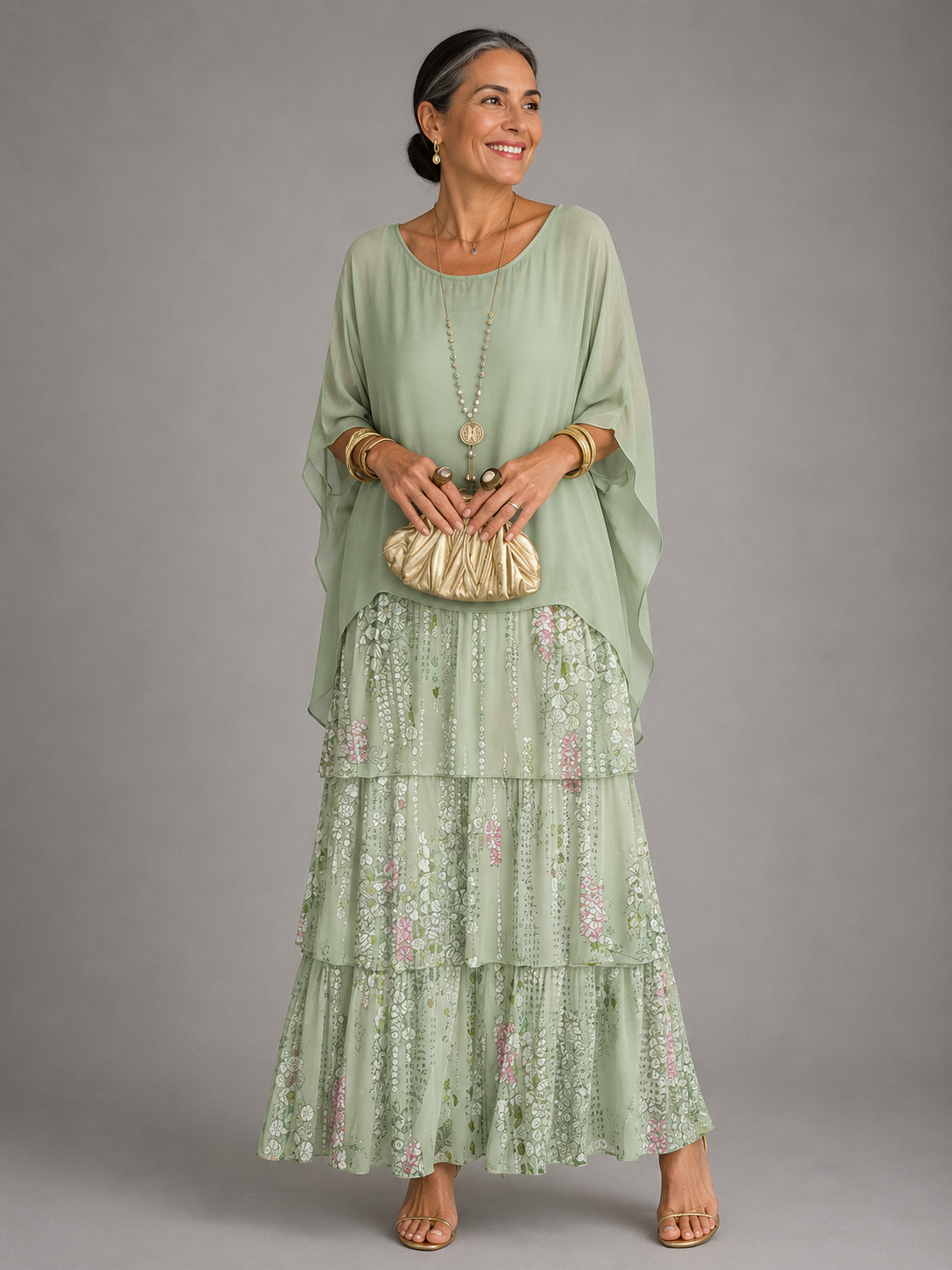 Chloe - Elegant Flowing Maxi Dress
