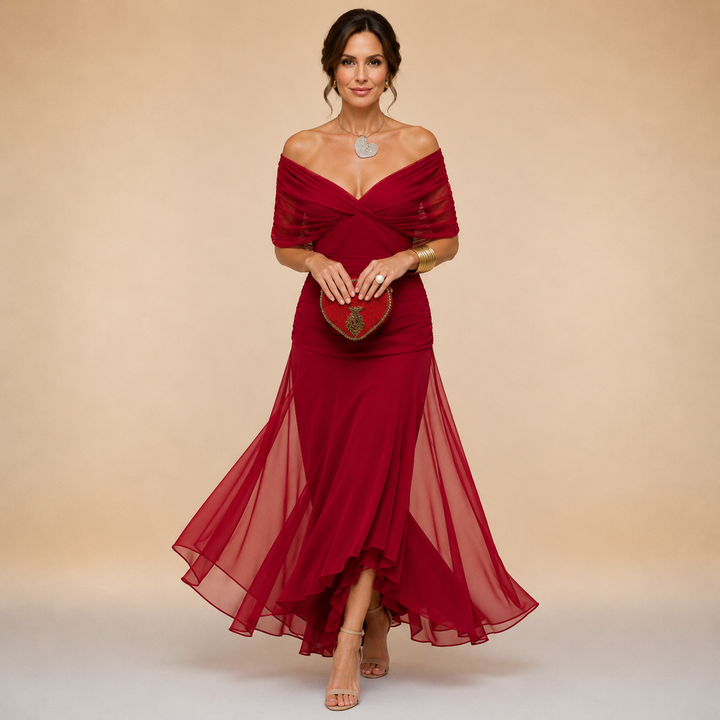 Emma - Elegant Midi Party Dress