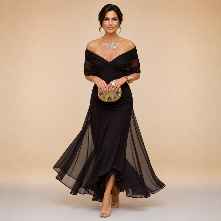 Emma - Elegant Midi Party Dress