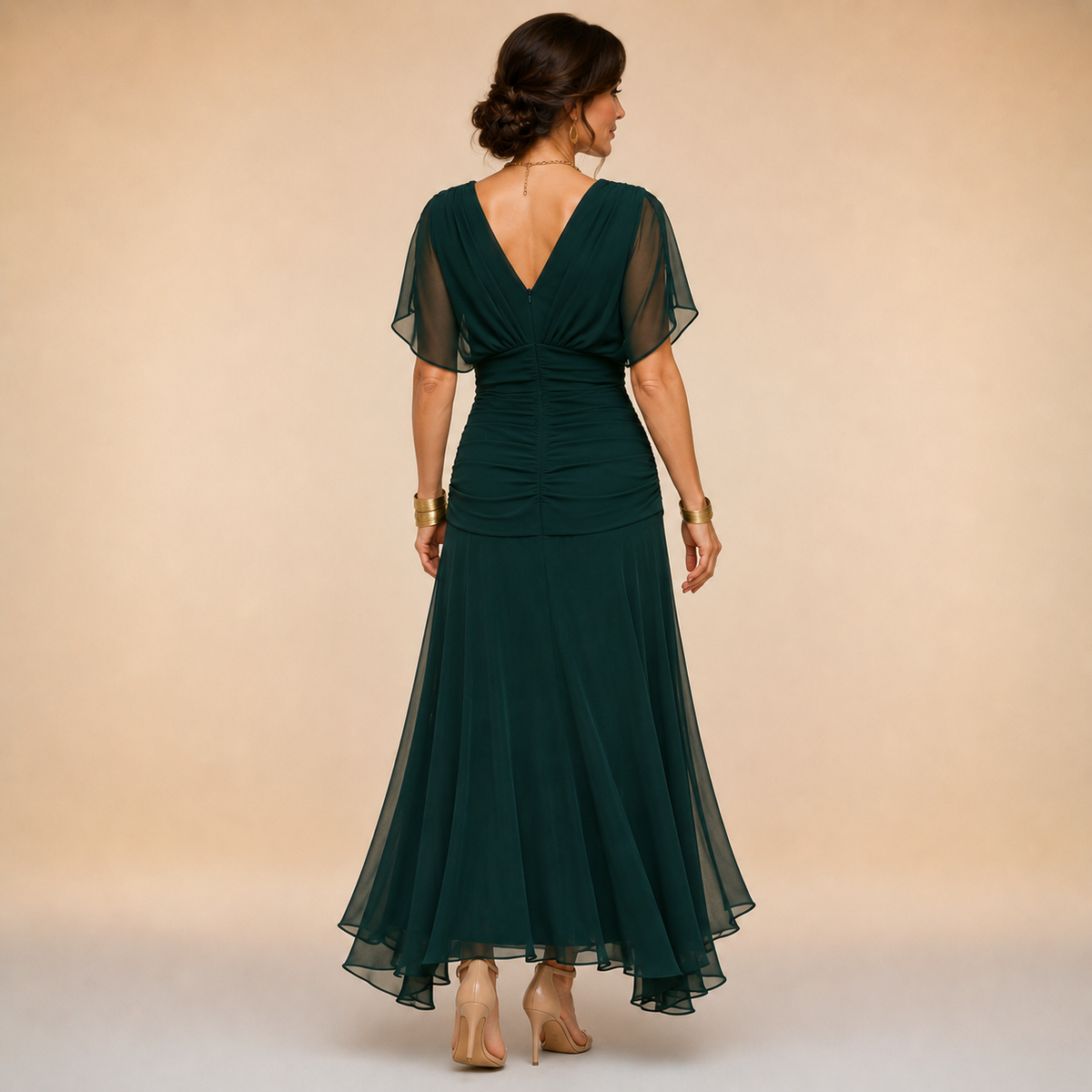 Emma - Elegant Midi Party Dress