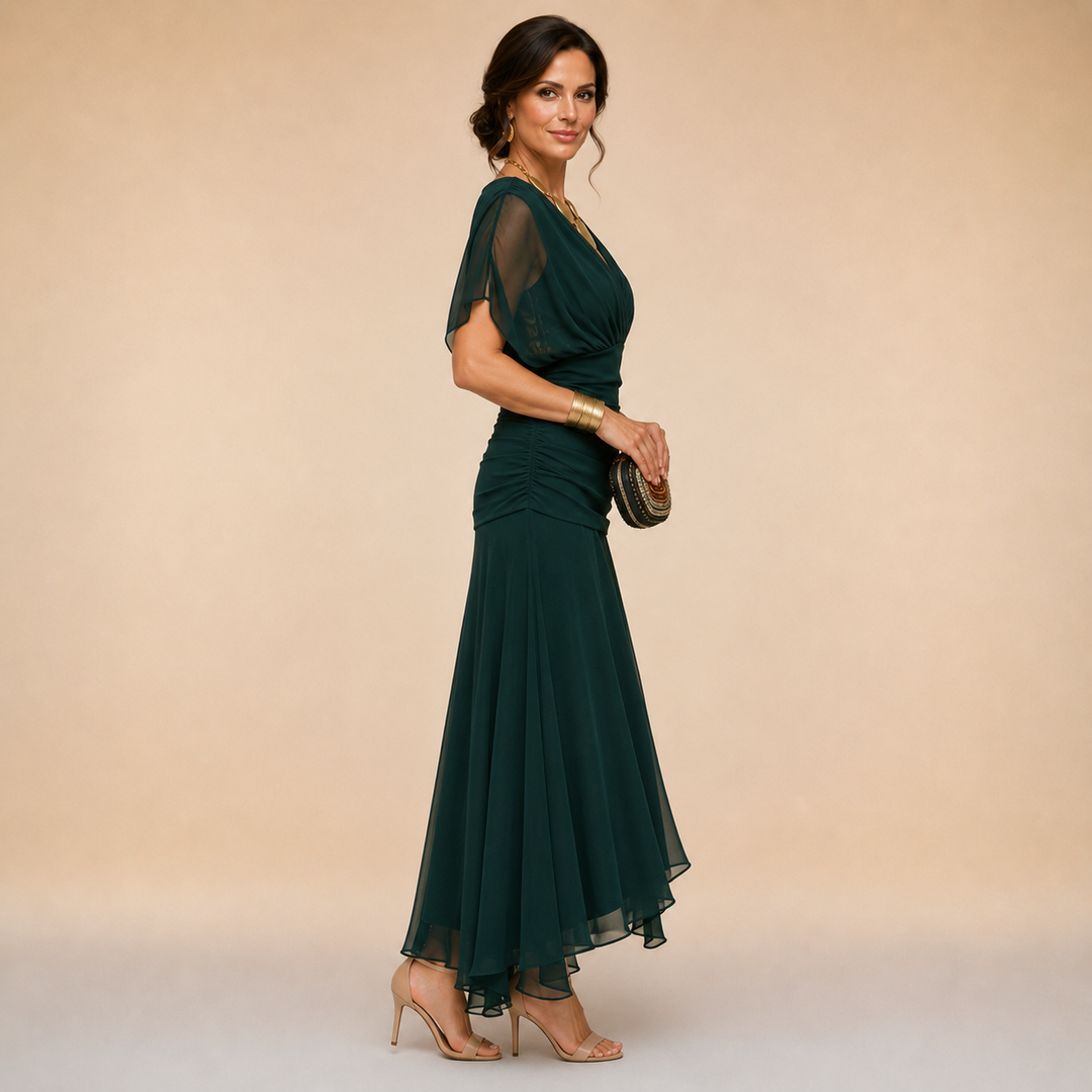 Emma - Elegant Midi Party Dress