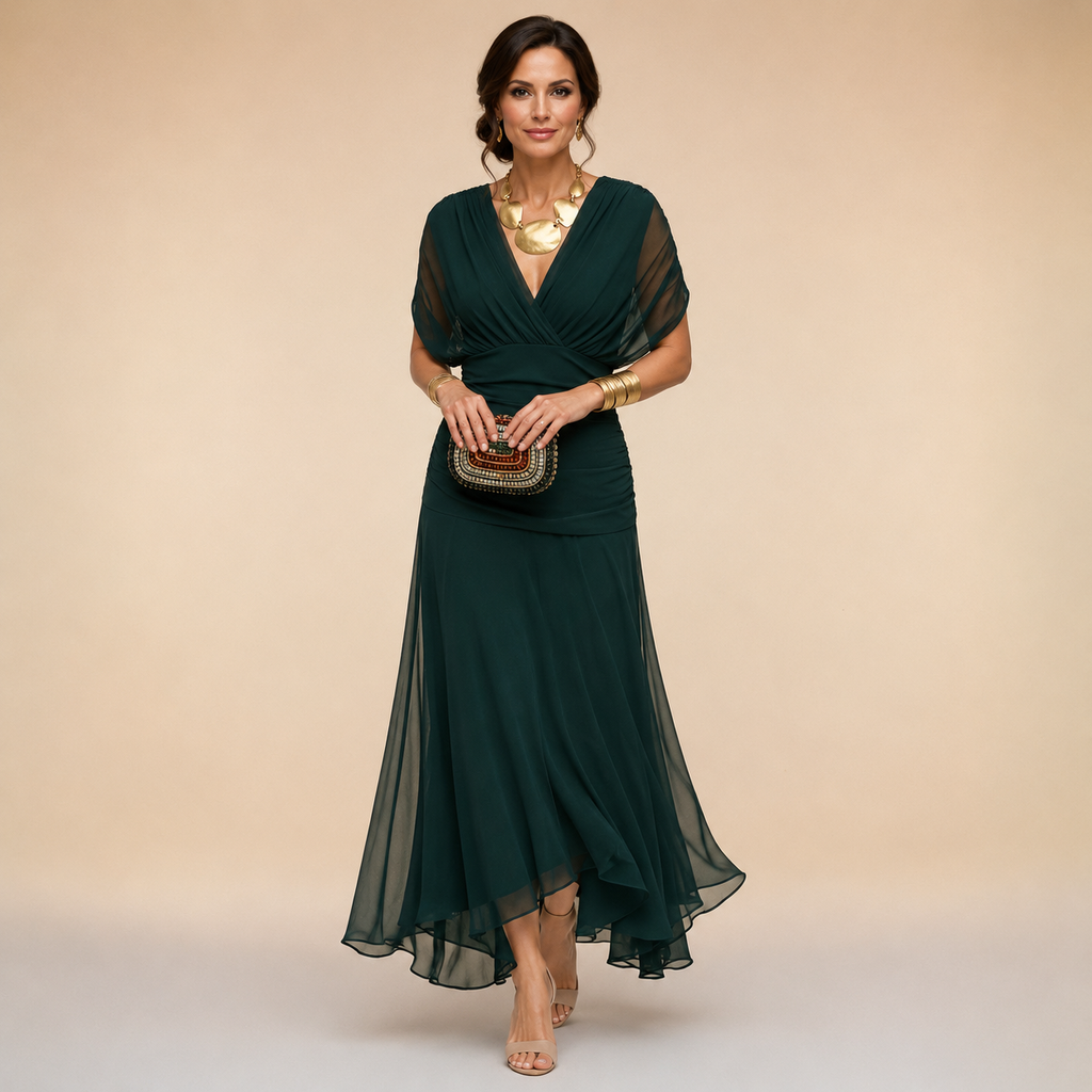 Emma - Elegant Midi Party Dress
