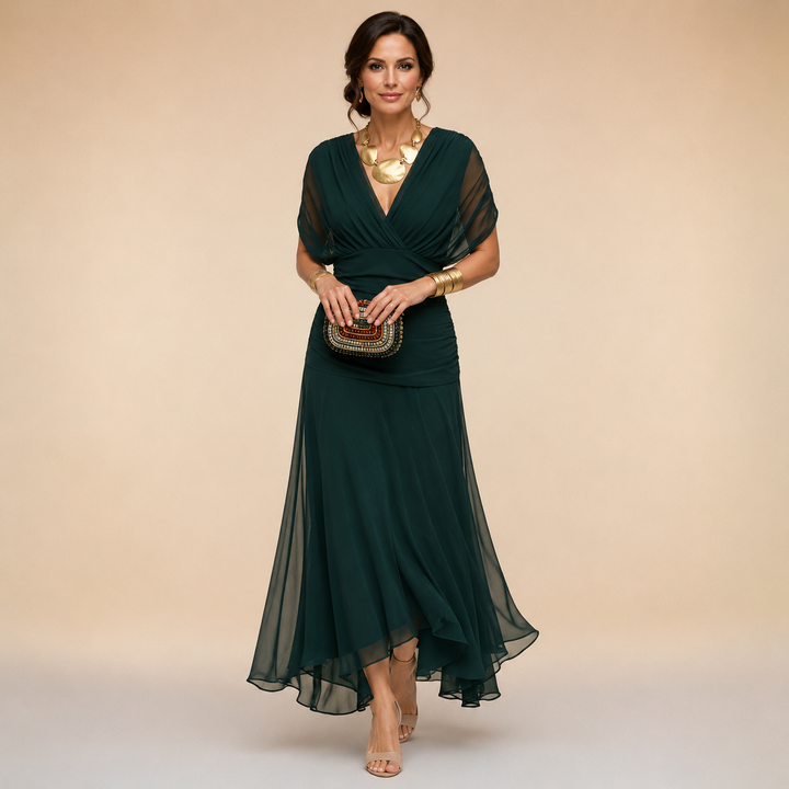 Emma - Elegant Midi Party Dress