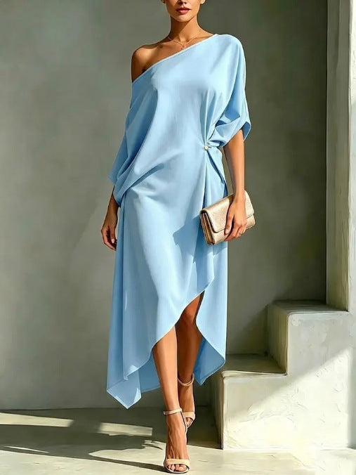 Camila - Elegant Asymmetric Dress