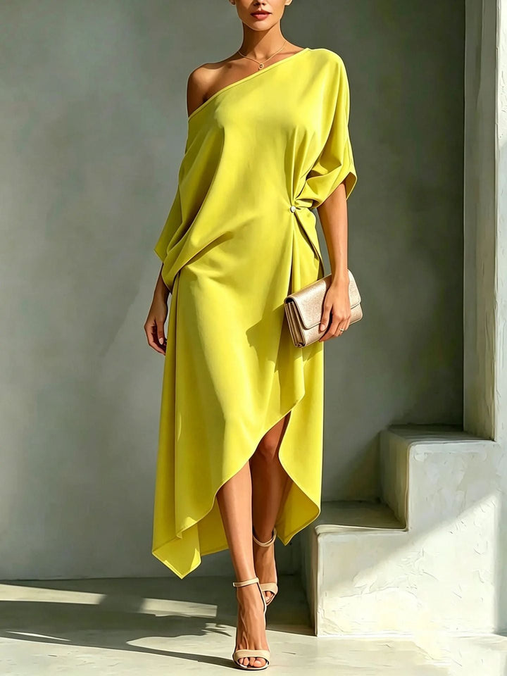 Camila - Elegant Asymmetric Dress