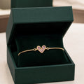 Blush Love Pink Heart Bracelet
