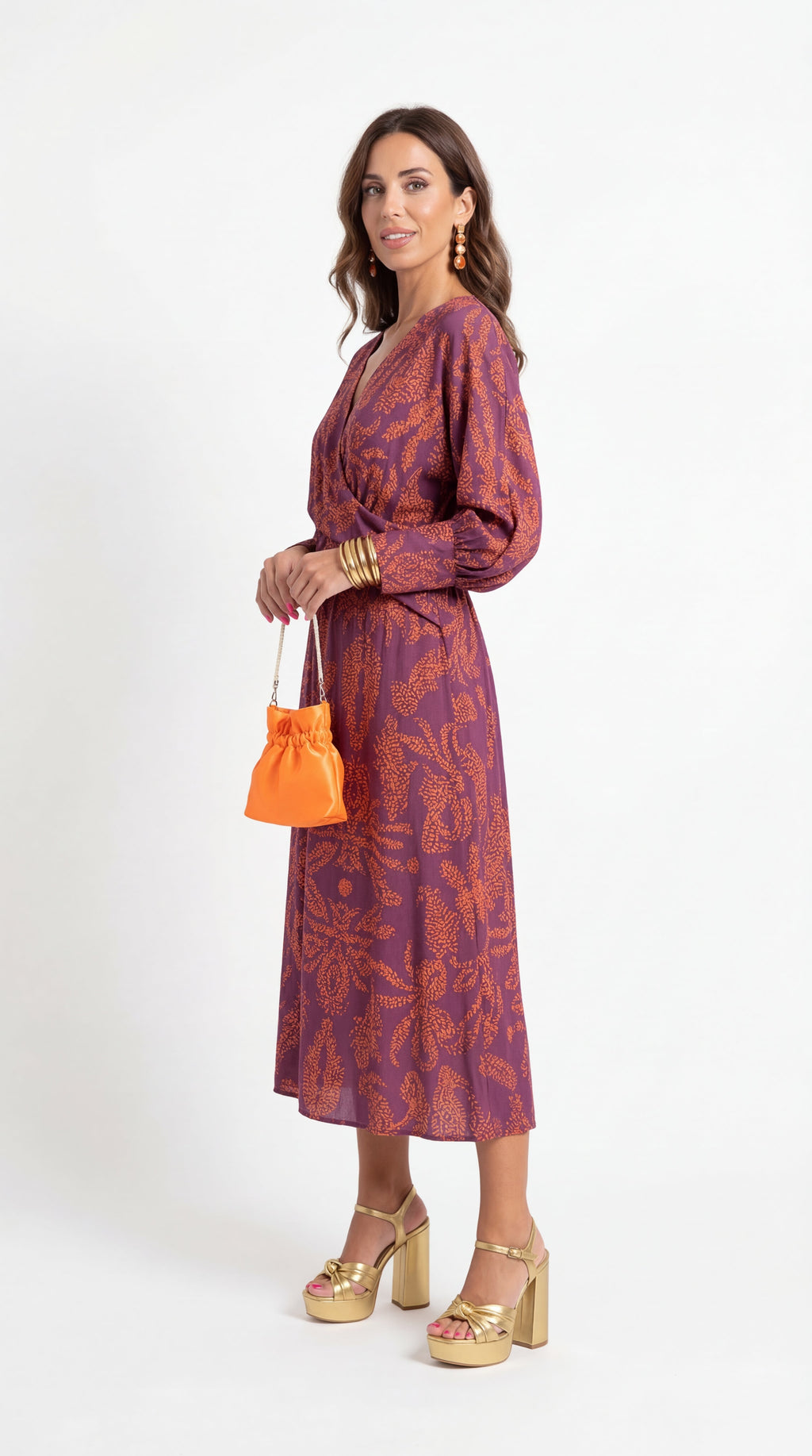 Isadora - Printed Midi Dress