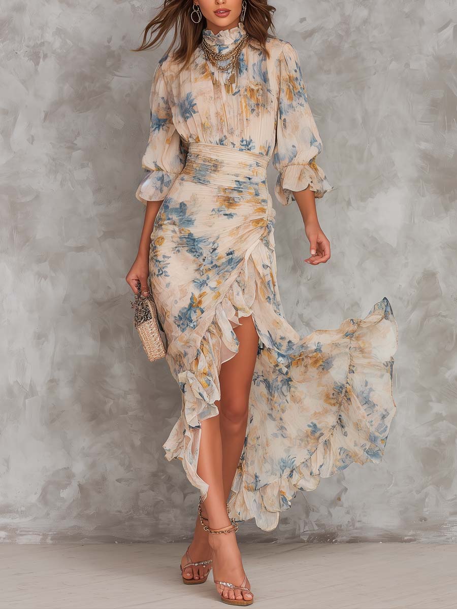 Cassia - Floral Maxi Dress