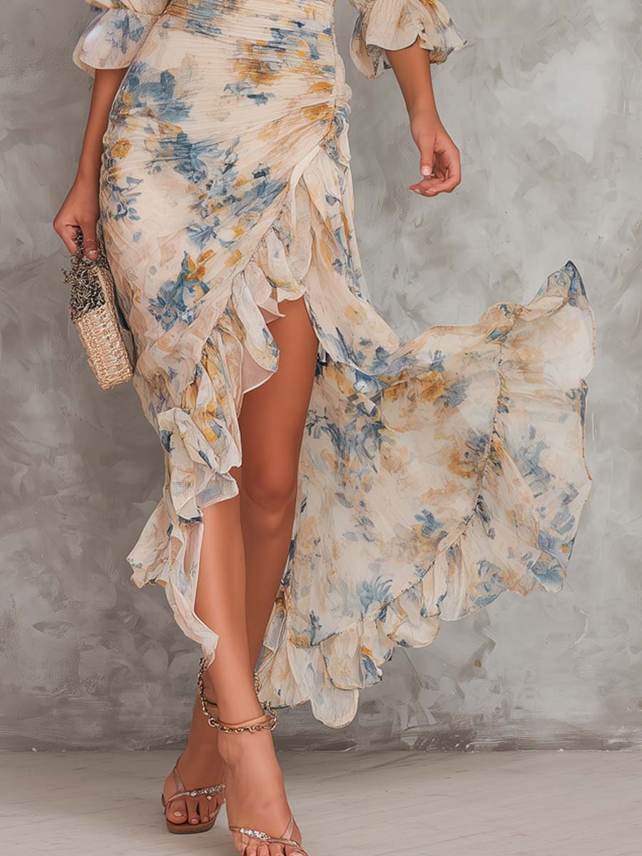Cassia - Floral Maxi Dress