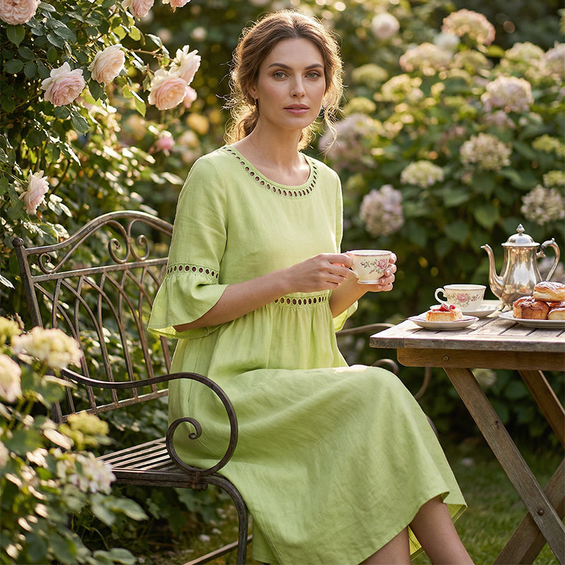 Amara - Flowing Midi Dress
