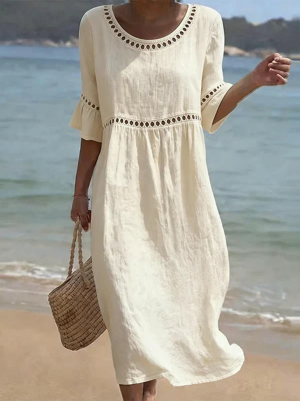 Amara - Flowing Midi Dress