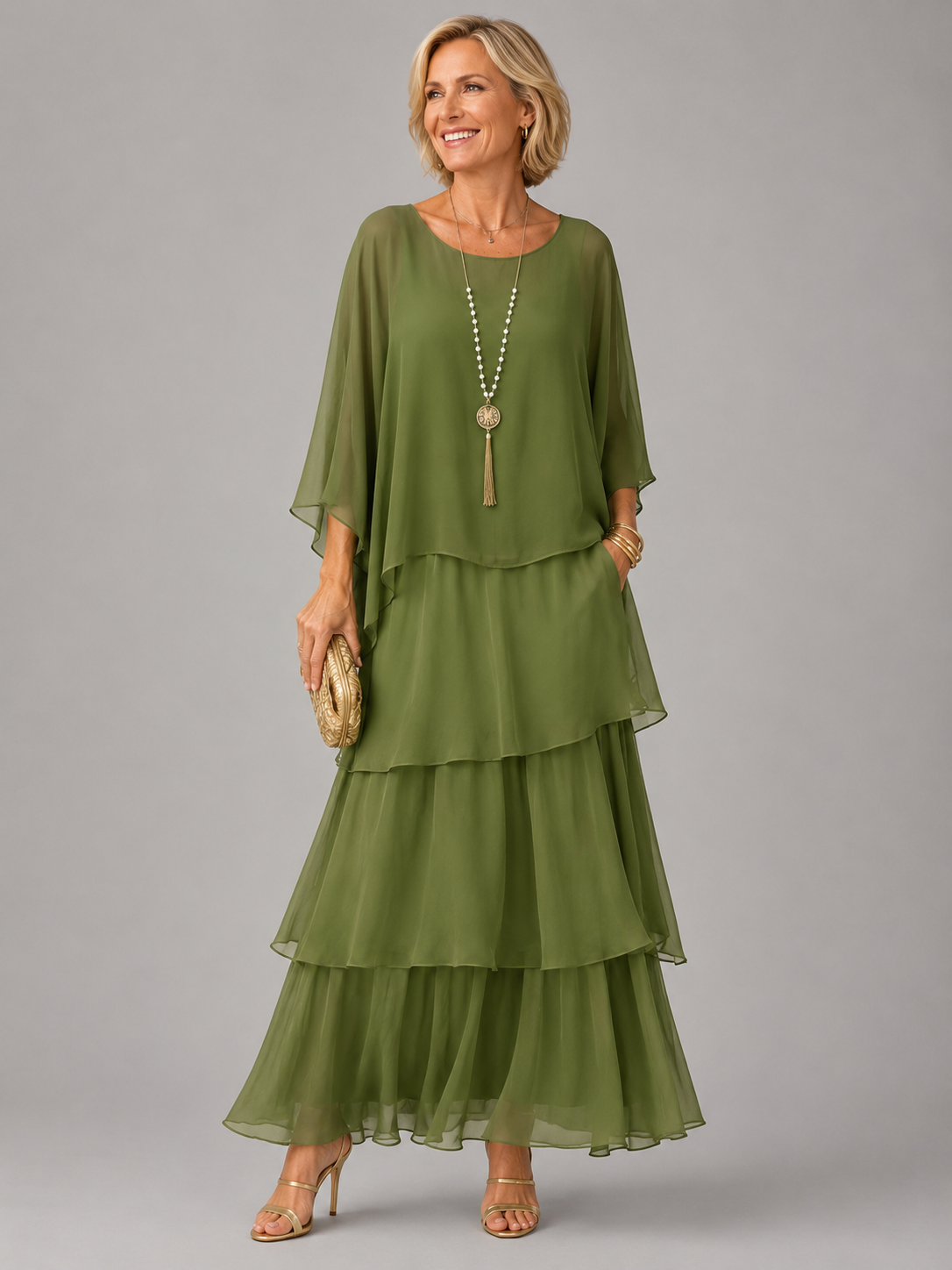 Chloe - Elegant Flowing Maxi Dress