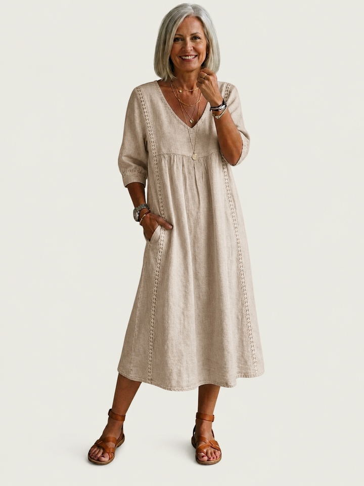 Juliette - Elegance A Line Maxi Dress