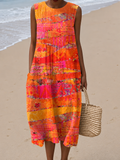 Faye - Midi Dress Sunset