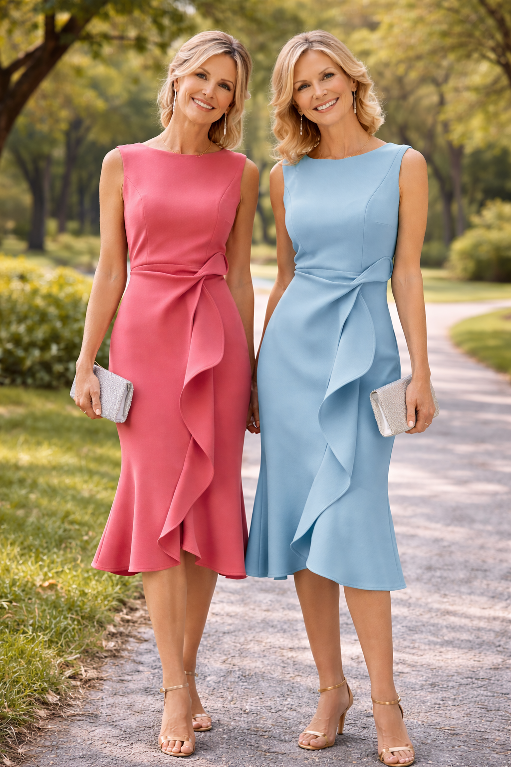 Darlene - Sophisticated Midi Dress