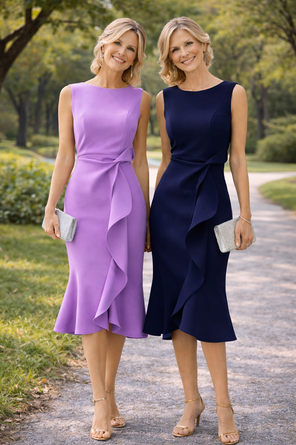 Darlene - Sophisticated Midi Dress